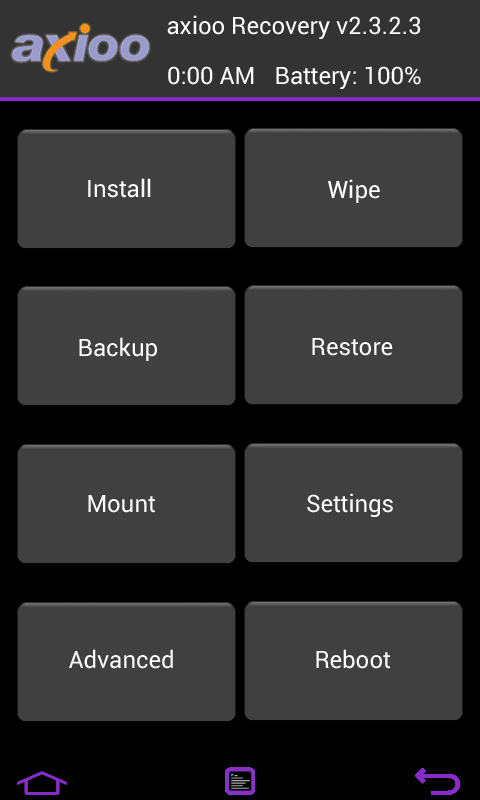twrp and cwm recovery PICOpad GFI